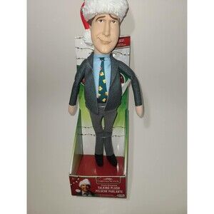 Clark Griswold Talking Plush Pull String-16 Christmas Vacation Phrases NEW 13"